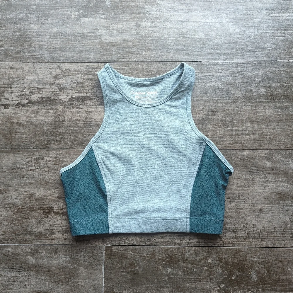 OUTDOOR VOICES x MADEWELL Athena Active Crop Top